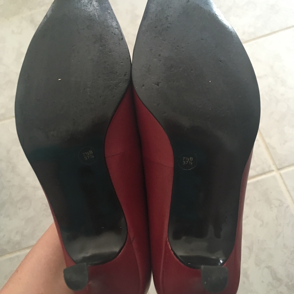 Bcbg Paris Brick Red Heels View 3